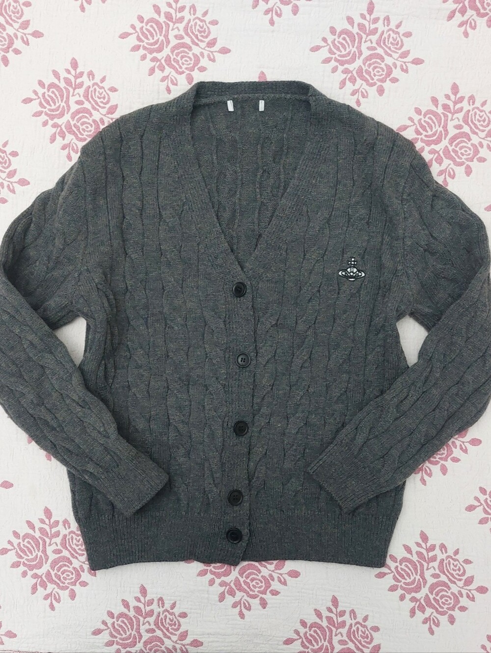 Cableknit Cardigan